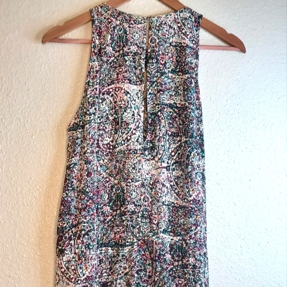 L’AGENCE 100% Silk Colorful Abstract Artsy Jumpsuit - Picture 5 of 16